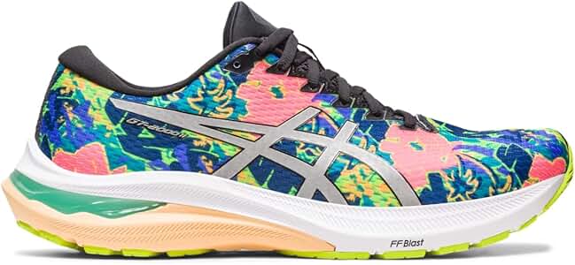 シューズ asics - ASICS GT-2000 11 LITE-SHOW ASICS Men's GT-2000 11 LITE-Show Running Shoes, 9, Lime Zest
